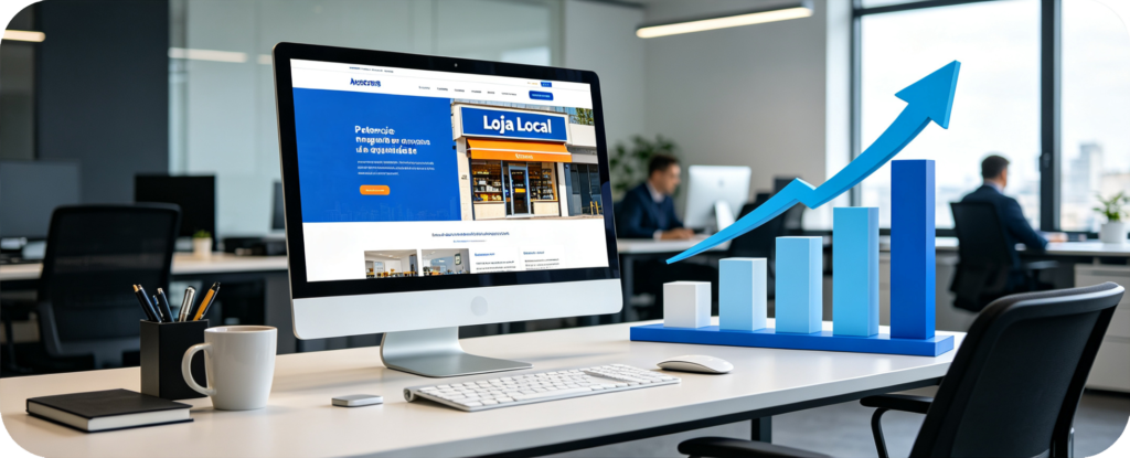 Crescimento de negócio local com site profissional em Arcos MG